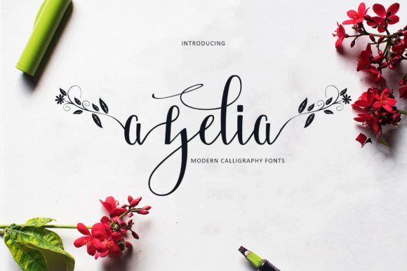 Azelia: A Handwritten Typeface for Editorial Design