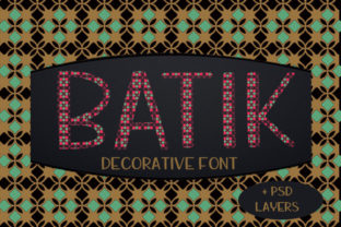 Batik: A Textured Script Handwritten Font for Crafters
