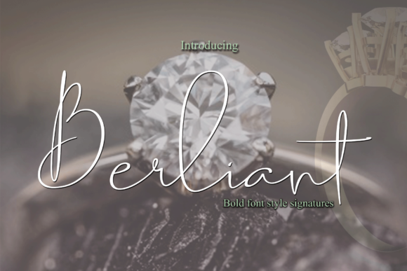 Berliant: A Modern Handwritten Typeface for Web Design