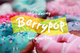 Berrypop: A Bold Script Typeface for Web Design