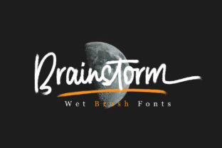 Brainstorm: A Script Font for Creative Business Branding