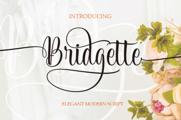 Bridgette Font: A Sophisticated Script for Modern Design
