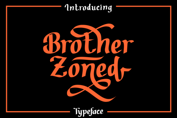 Brother Zoned: A Unique Handwritten Typeface for Web Design