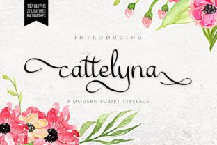Cattelyna Font: A Modern Script for Elegant Design