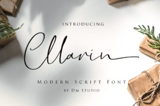 Cllarin: A Script Handwritten Font for Modern Brands
