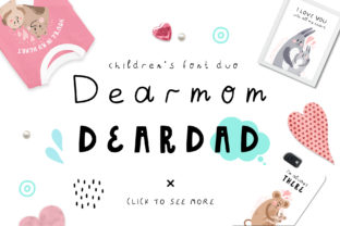 Dearmom and Deardad: A Heartfelt Script Handwritten Font