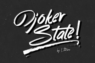 Djoker State: A Cool Script Typeface for Web Design