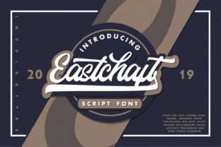 Eastchaft: A Handmade Script Font for Crafters