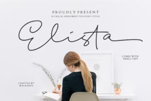 Elista: The Perfect Script Handwritten Font for Crafters