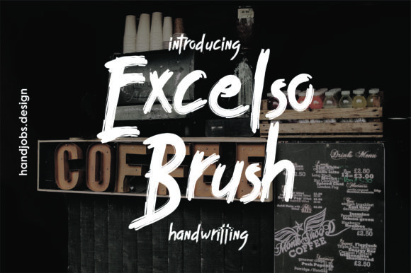 Excelco Brush: A Striking Typeface for Editorial Design