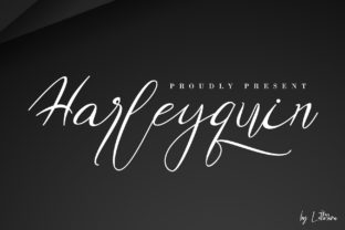 Harleyquin: A Charming Script Typeface for Campaigns