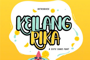 Kellang Rika: A Charming Typeface for Small Business Branding