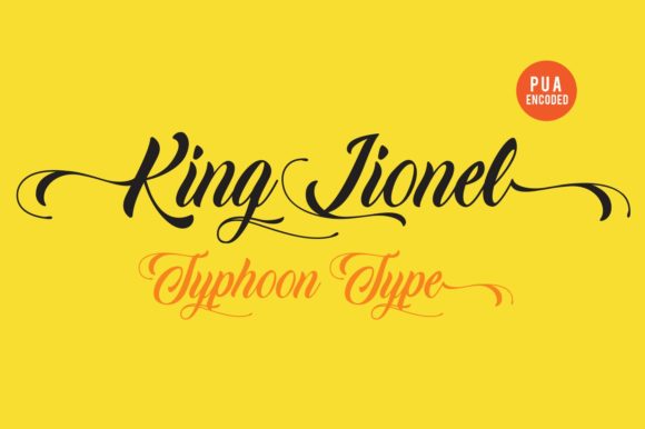 King Lionel: A Luxurious Handwritten Typeface for Crafters