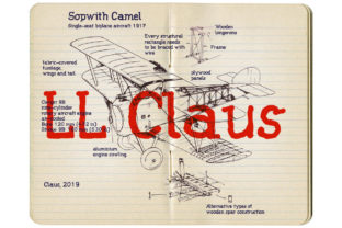 LL Claus: A Handwritten Typeface for Editorial Design