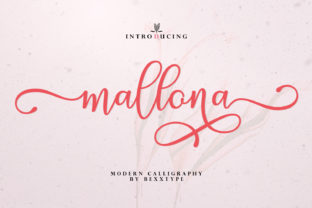 Mallona: A Premium Script Handwritten Font for Campaigns
