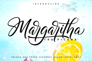 Margaritha Tropicana: A Premium Script Font for Branding