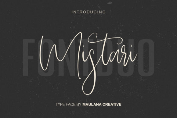 Mistari: The Script Handwritten Font for Marketers