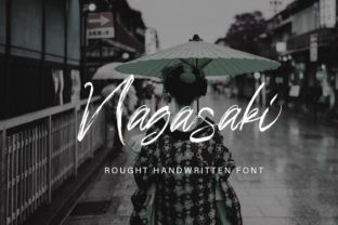 Nagasaki: A Distinctive Script Handwritten Font for Makers