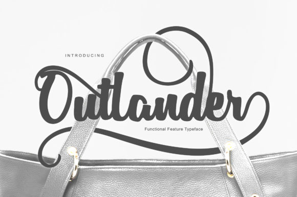 Outlander: A Bold Script Font for Business Branding