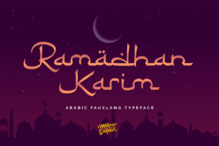 Ramadhan Karim: A Bold Script Font for Marketers