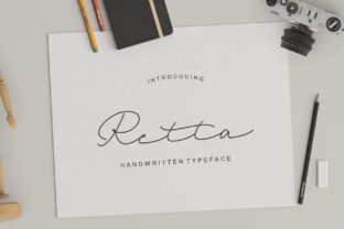 Retta Font Review: A Feminine Script for Modern Design