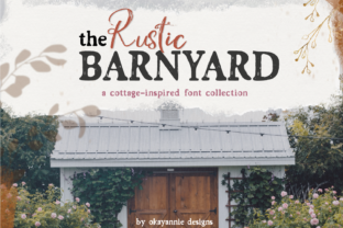 Rustic Barnyard: A Vintage Script for Makers