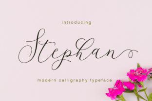 Stephan: The Handwritten Typeface for Your Brand