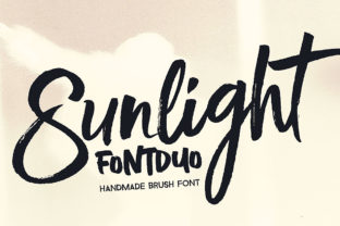 Sunlight Duo: A Handwritten Brush Font for Branding