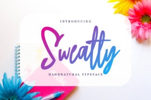 Sweatty: A Handwritten Typeface for Authentic Branding