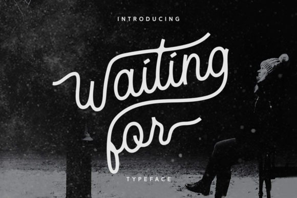 Waiting for: The Elegant Script Font for Branding